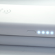 Four LEDs illuminate to indicate the WiBa battery’s remaining power reserve.
